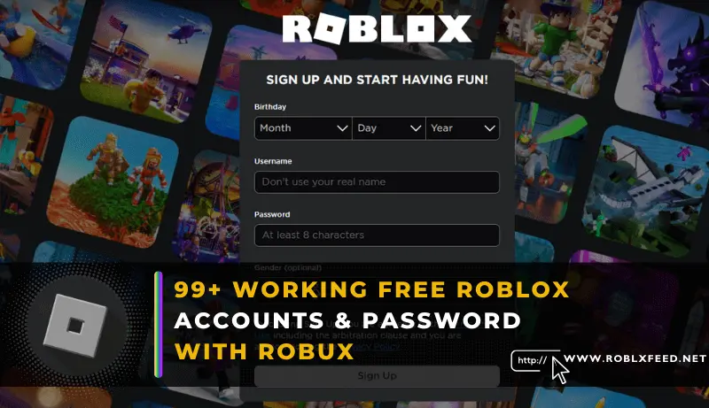 99+ Working Free Roblox Accounts
