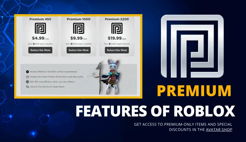 Premium Features of Roblox