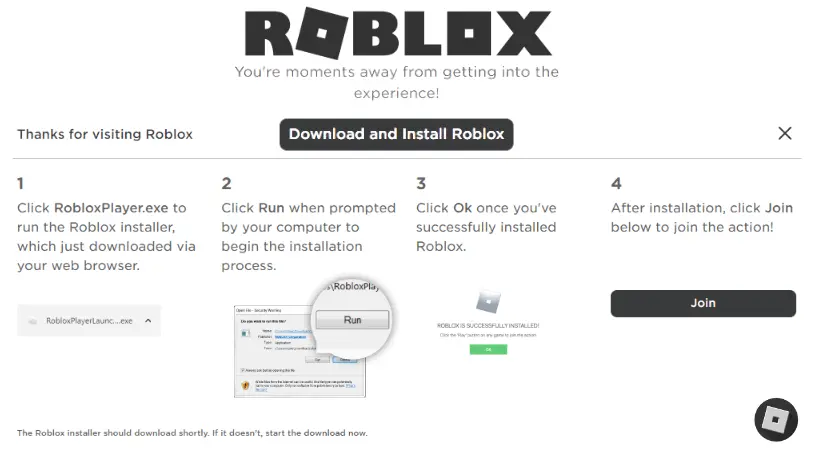 Roblox Instaal for pc