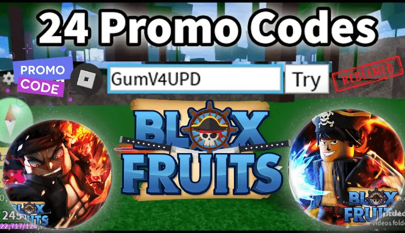 Roblox Blox Fruits Promo Codes