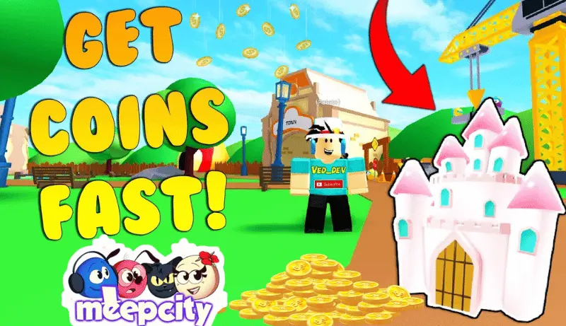 Earning Coins on MeepCity