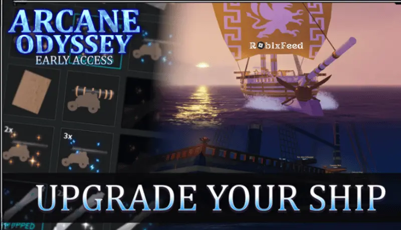 Arcane Odyssey Upgrade Your Ship