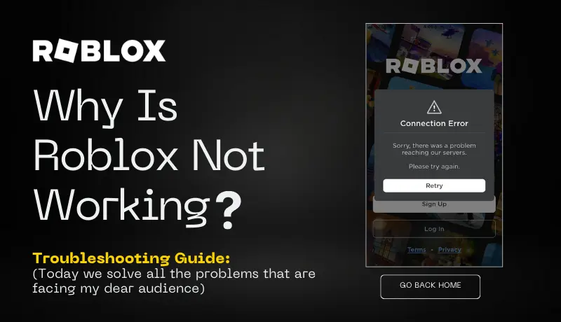 Why is roblox not working