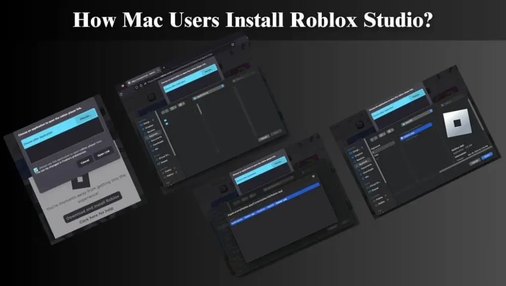 How Mac Users Install  Roblox Studio?